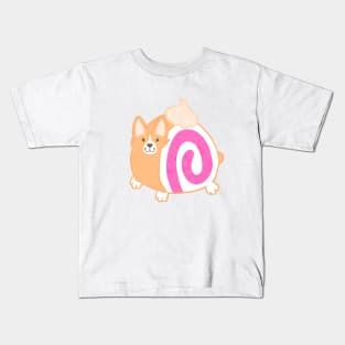 Corgi Jelly Roll Kids T-Shirt